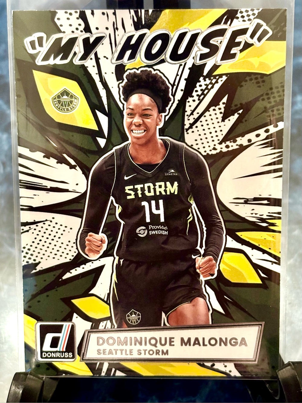 Dominique Malonga Basketball Card Seattle Storm “My House”